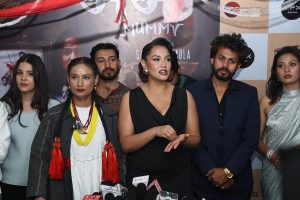 सिनेमा ‘ममी’को रेडकार्पेट प्रिमियर (फोटो फिचर)