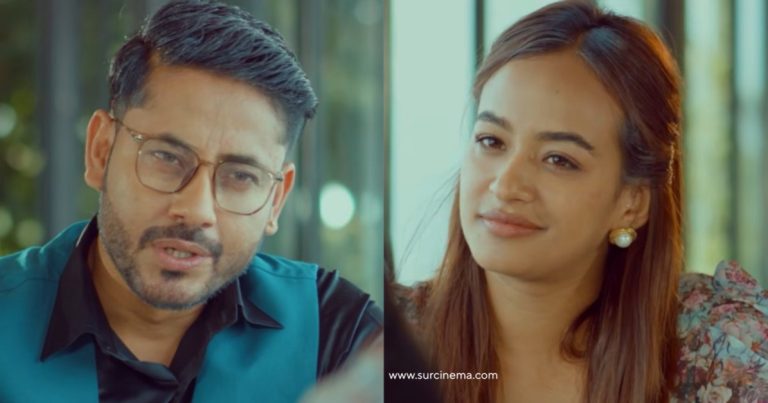 ‘न त तिम्रो’मा नरेन र करिश्माको प्रेम, झगडा र बिछोडको भावलाई प्रस्तुत